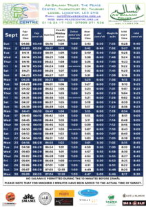 Sept Salaah timetable-1