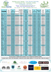 June Salah timetable-1